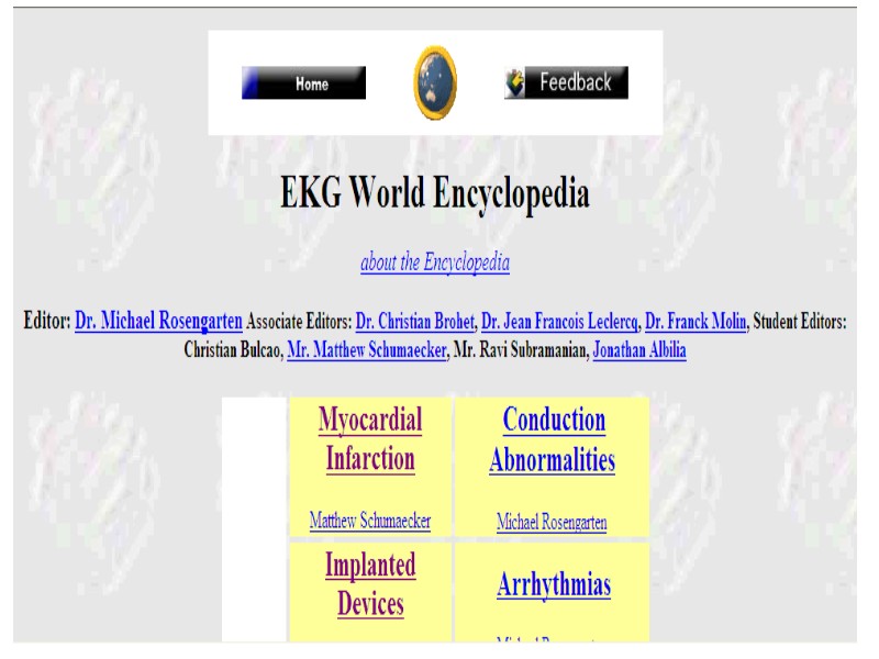 EKG World Encyclopedia